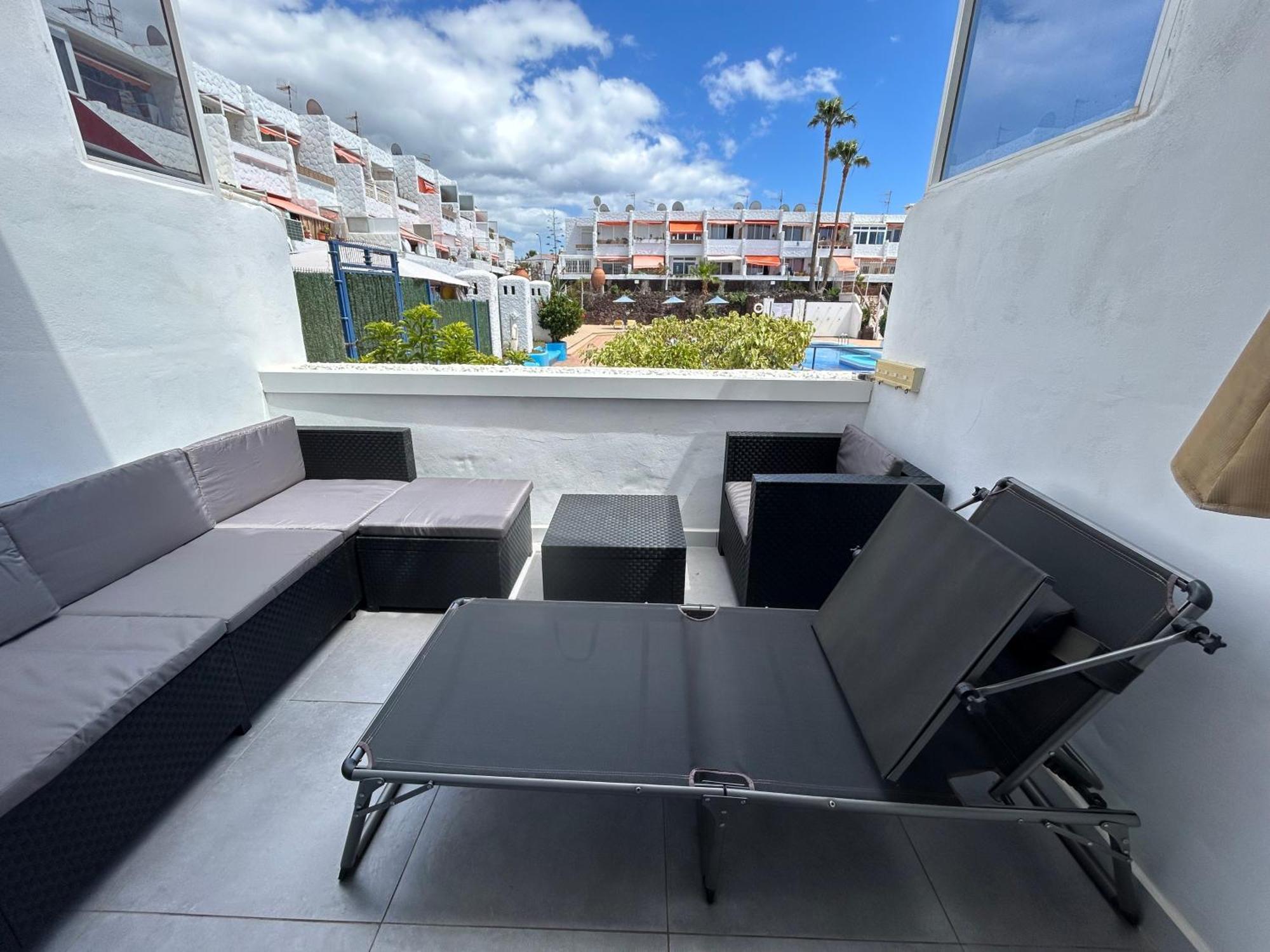 Sunny Apt With Terrace Coastal Area South Arona Арона Екстер'єр фото
